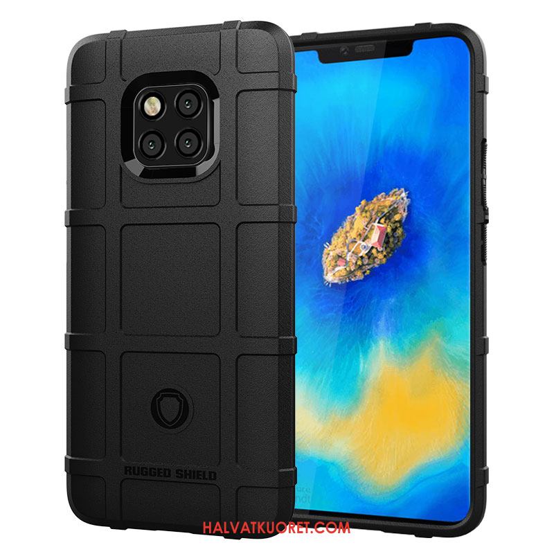 Huawei Mate 20 Pro Kuoret All Inclusive Pehmeä Neste, Huawei Mate 20 Pro Kuori Persoonallisuus Musta