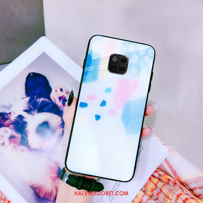 Huawei Mate 20 Pro Kuoret All Inclusive Sininen Tide-brändi, Huawei Mate 20 Pro Kuori Suojaus Lasi