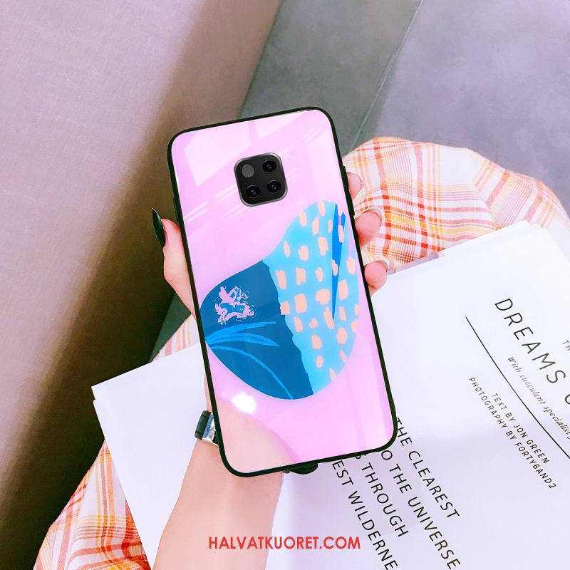 Huawei Mate 20 Pro Kuoret All Inclusive Sininen Tide-brändi, Huawei Mate 20 Pro Kuori Suojaus Lasi