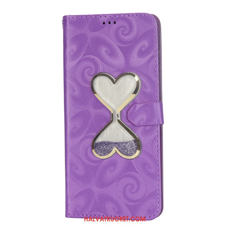 Huawei Mate 20 Pro Kuoret Kohokuviointi Kortti Valkoinen, Huawei Mate 20 Pro Kuori Salkku
