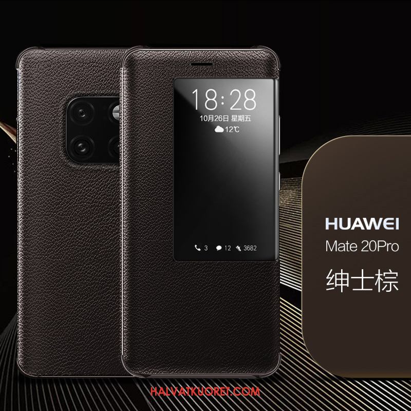 Huawei Mate 20 Pro Kuoret Liiketoiminta Murtumaton, Huawei Mate 20 Pro Kuori Musta Puhelimen