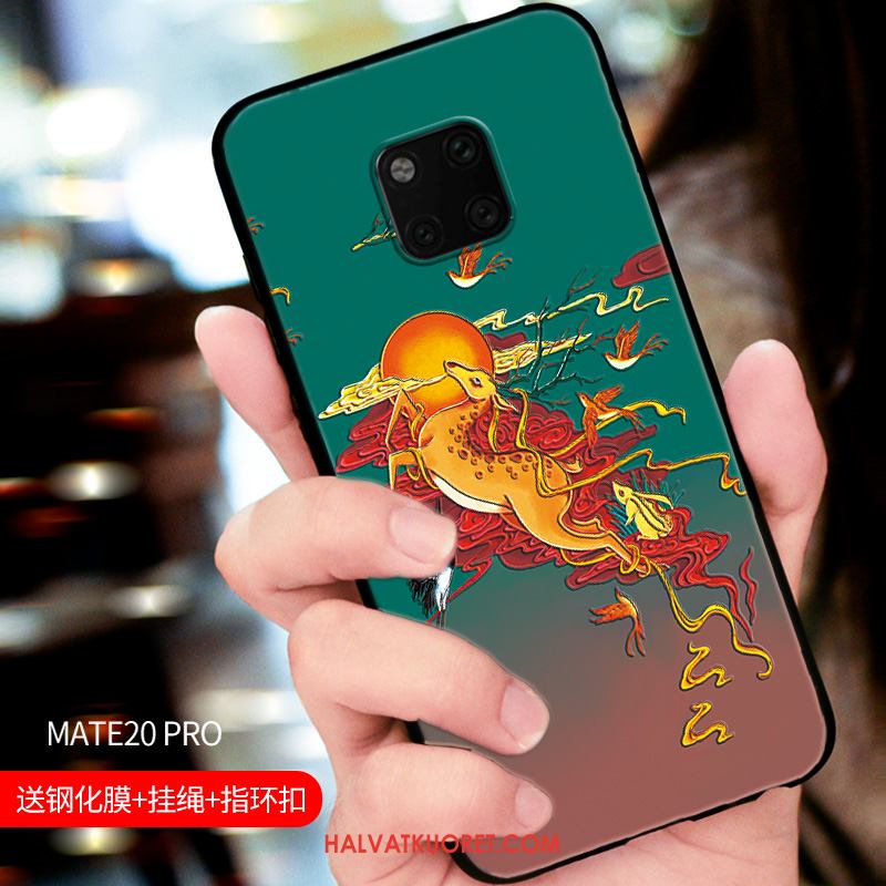 Huawei Mate 20 Pro Kuoret Luova Punainen Kotelo, Huawei Mate 20 Pro Kuori Uusi Silikoni