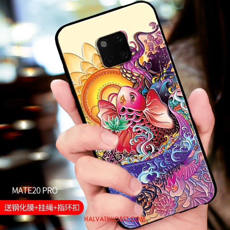 Huawei Mate 20 Pro Kuoret Luova Punainen Kotelo, Huawei Mate 20 Pro Kuori Uusi Silikoni