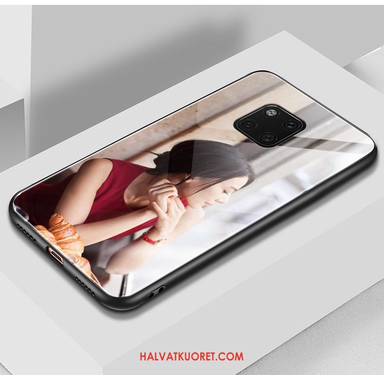 Huawei Mate 20 Pro Kuoret Peili Keltainen Puhelimen, Huawei Mate 20 Pro Kuori Lasi Kotelo