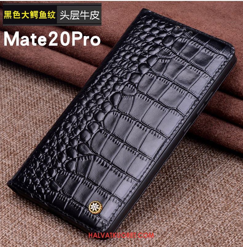 Huawei Mate 20 Pro Kuoret Suojaus L, Huawei Mate 20 Pro Kuori Kotelo Musta Braun