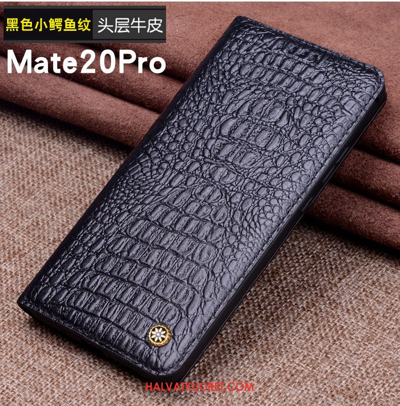 Huawei Mate 20 Pro Kuoret Suojaus L, Huawei Mate 20 Pro Kuori Kotelo Musta Braun