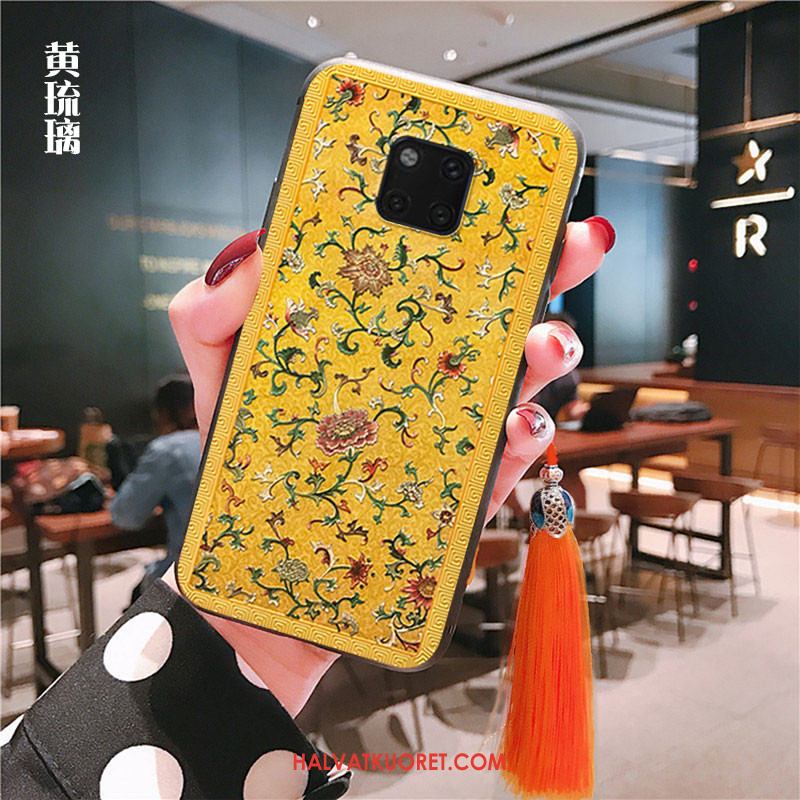 Huawei Mate 20 Pro Kuoret Tila Fringed Suojaus, Huawei Mate 20 Pro Kuori Puhelimen Keltainen