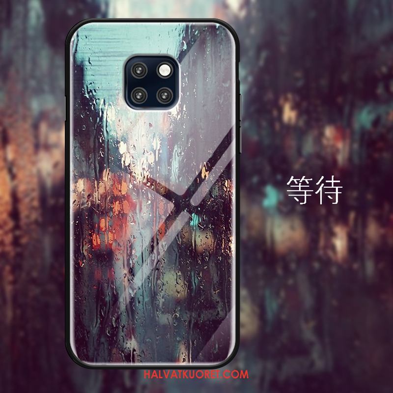 Huawei Mate 20 Pro Kuoret Vaalean Suojaus Karkaisu, Huawei Mate 20 Pro Kuori Lasi Persoonallisuus