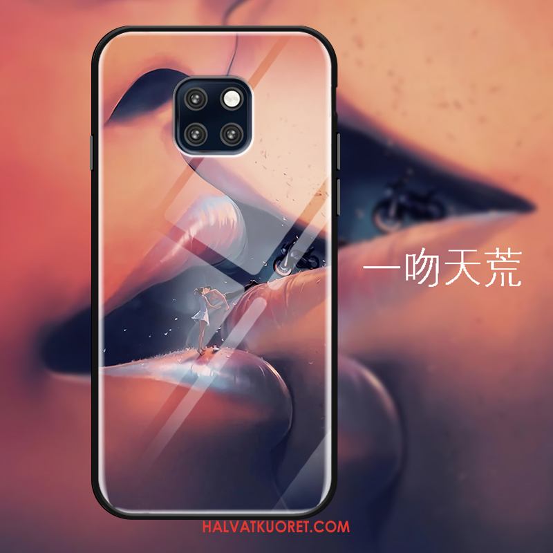 Huawei Mate 20 Pro Kuoret Vaalean Suojaus Karkaisu, Huawei Mate 20 Pro Kuori Lasi Persoonallisuus