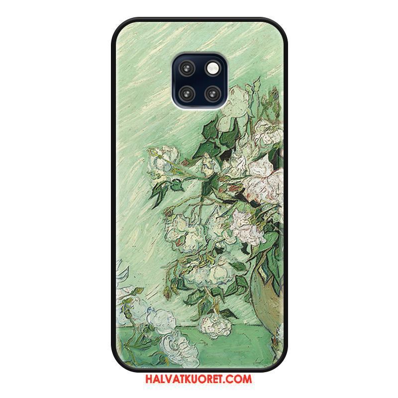 Huawei Mate 20 Rs Kuoret Öljyvärimaalaus Trendi, Huawei Mate 20 Rs Kuori Puhelimen Ylellisyys Beige Farbe