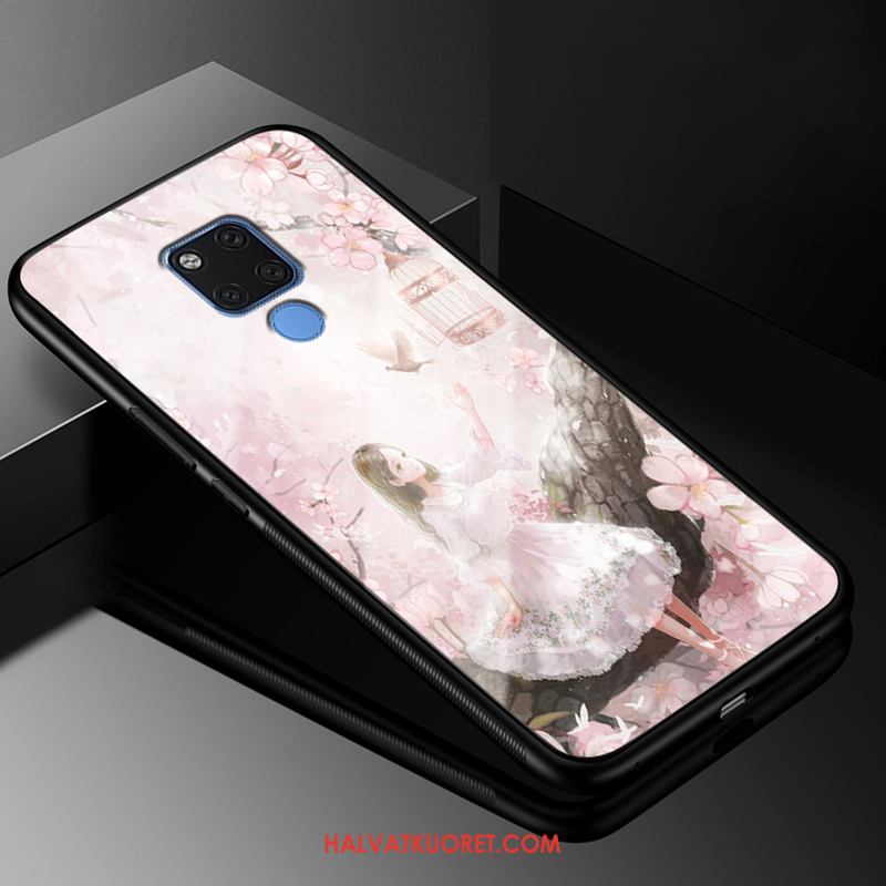 Huawei Mate 20 X Kuoret All Inclusive Valkoinen, Huawei Mate 20 X Kuori Pehmeä Neste Puhelimen