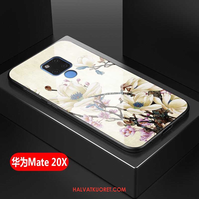 Huawei Mate 20 X Kuoret Karkaisu Silikoni Tila, Huawei Mate 20 X Kuori Persoonallisuus Kova