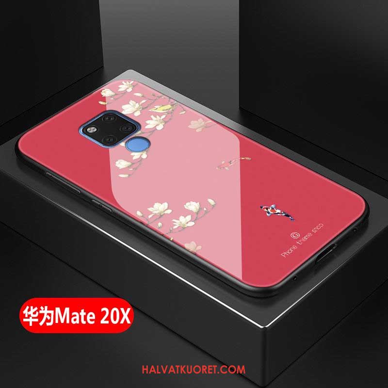 Huawei Mate 20 X Kuoret Karkaisu Silikoni Tila, Huawei Mate 20 X Kuori Persoonallisuus Kova