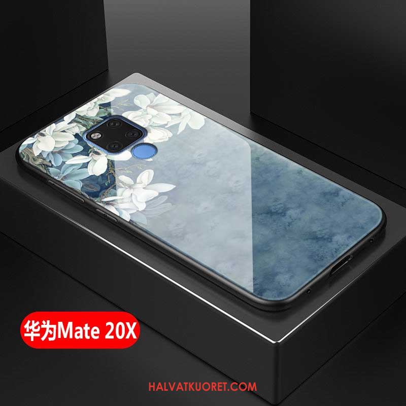 Huawei Mate 20 X Kuoret Karkaisu Silikoni Tila, Huawei Mate 20 X Kuori Persoonallisuus Kova