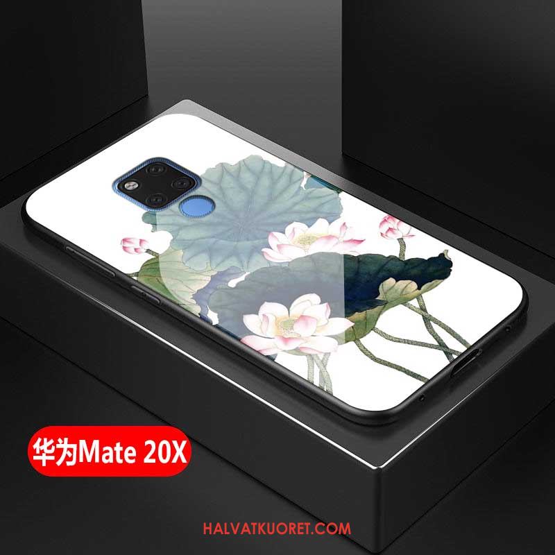 Huawei Mate 20 X Kuoret Karkaisu Silikoni Tila, Huawei Mate 20 X Kuori Persoonallisuus Kova