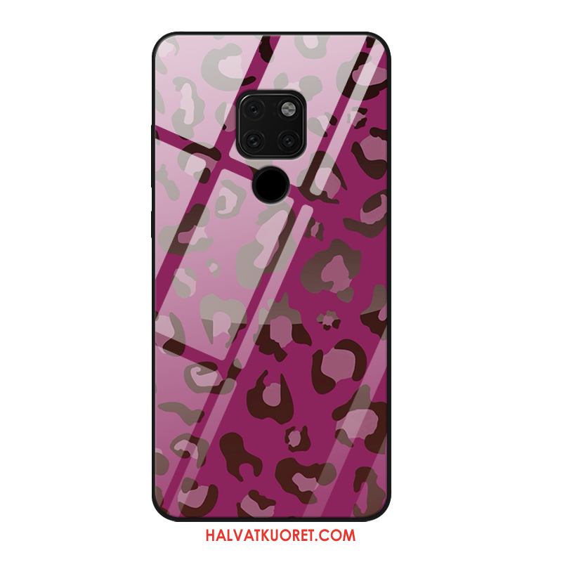 Huawei Mate 20 X Kuoret Keltainen Karkaisu Leopardi, Huawei Mate 20 X Kuori Lasi