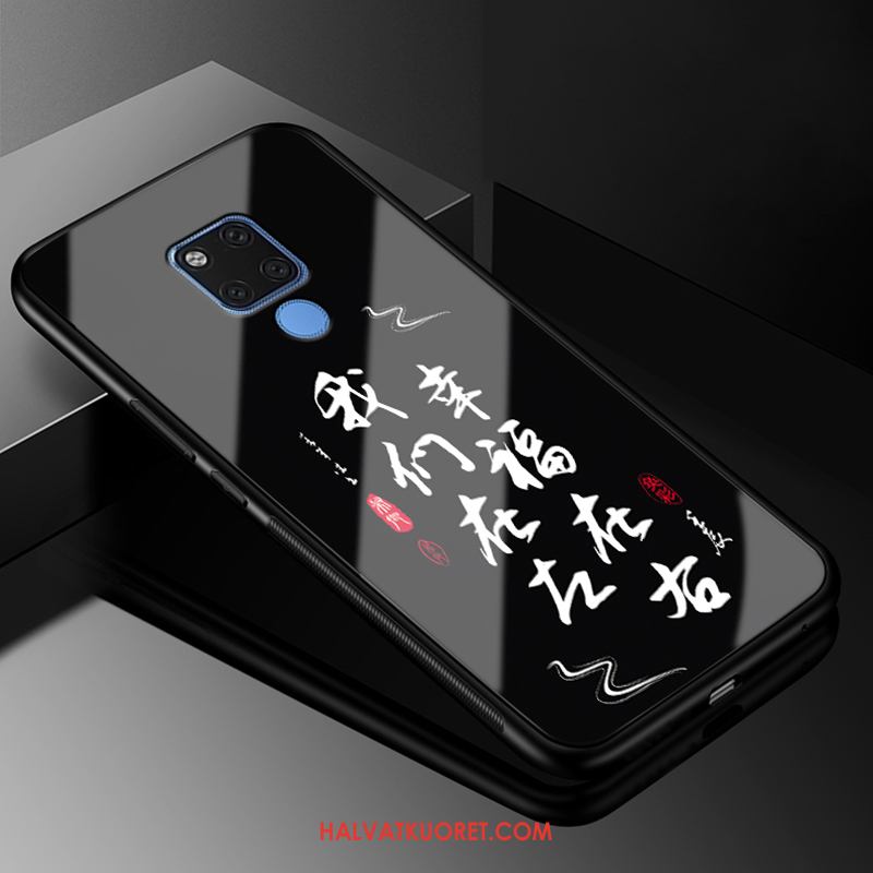 Huawei Mate 20 X Kuoret Musta Kova Kotelo, Huawei Mate 20 X Kuori Suojaus Murtumaton