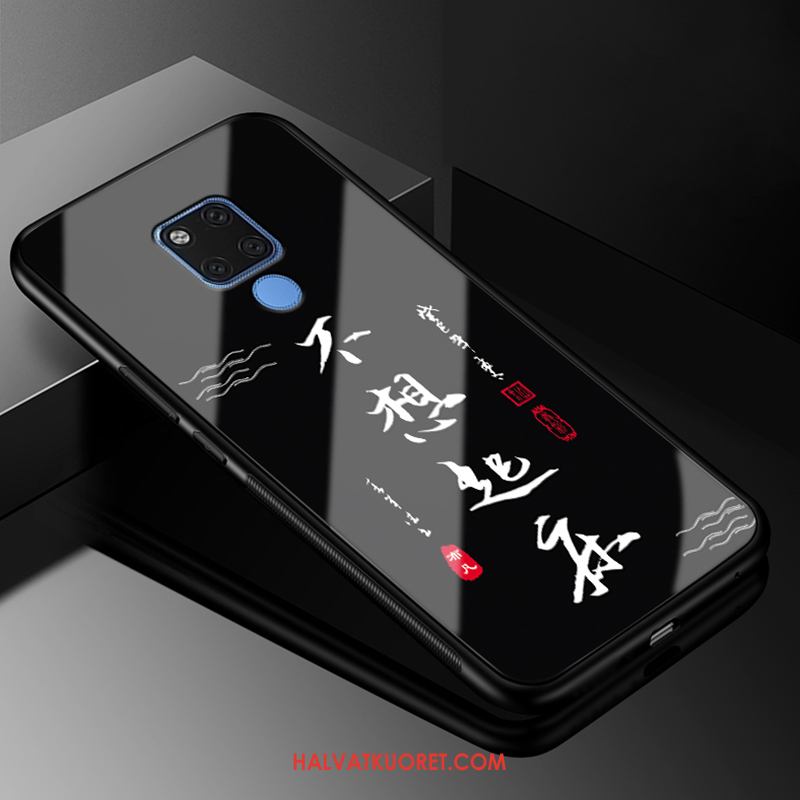 Huawei Mate 20 X Kuoret Musta Kova Kotelo, Huawei Mate 20 X Kuori Suojaus Murtumaton