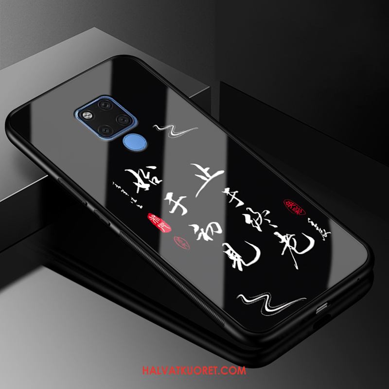 Huawei Mate 20 X Kuoret Musta Kova Kotelo, Huawei Mate 20 X Kuori Suojaus Murtumaton