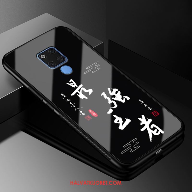 Huawei Mate 20 X Kuoret Musta Kova Kotelo, Huawei Mate 20 X Kuori Suojaus Murtumaton