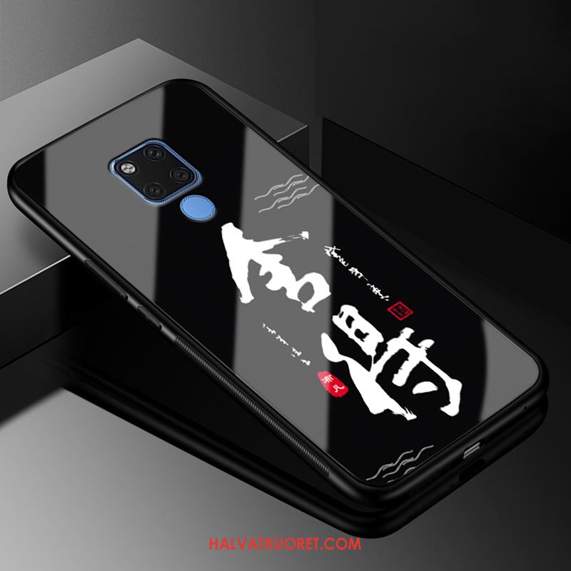 Huawei Mate 20 X Kuoret Musta Kova Kotelo, Huawei Mate 20 X Kuori Suojaus Murtumaton
