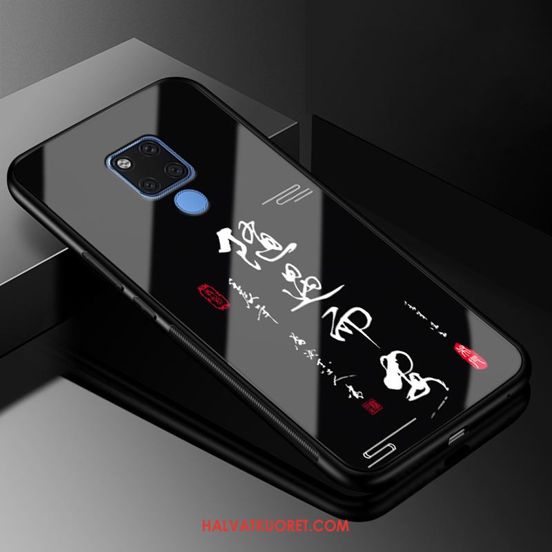 Huawei Mate 20 X Kuoret Musta Kova Kotelo, Huawei Mate 20 X Kuori Suojaus Murtumaton