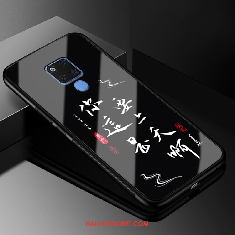 Huawei Mate 20 X Kuoret Musta Kova Kotelo, Huawei Mate 20 X Kuori Suojaus Murtumaton
