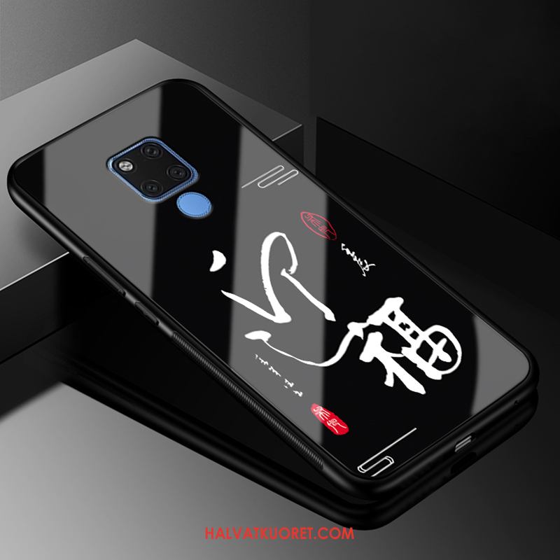 Huawei Mate 20 X Kuoret Musta Kova Kotelo, Huawei Mate 20 X Kuori Suojaus Murtumaton