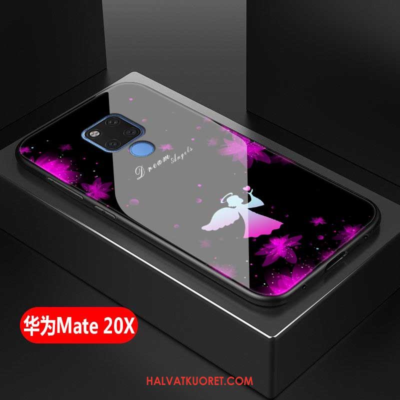 Huawei Mate 20 X Kuoret Silikoni Lasi Kustannukset, Huawei Mate 20 X Kuori Persoonallisuus Pehmeä Neste