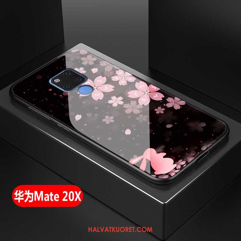 Huawei Mate 20 X Kuoret Silikoni Lasi Kustannukset, Huawei Mate 20 X Kuori Persoonallisuus Pehmeä Neste