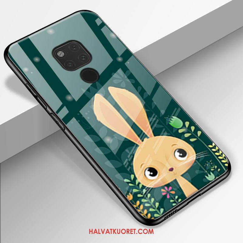 Huawei Mate 20 X Kuoret Suojaus Kukkia Yksinkertainen, Huawei Mate 20 X Kuori Kotelo Sininen