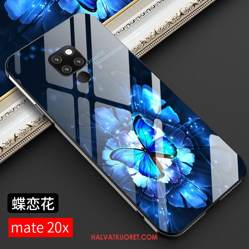 Huawei Mate 20 X Kuoret Suojaus Silikoni Ylellisyys, Huawei Mate 20 X Kuori All Inclusive Net Red