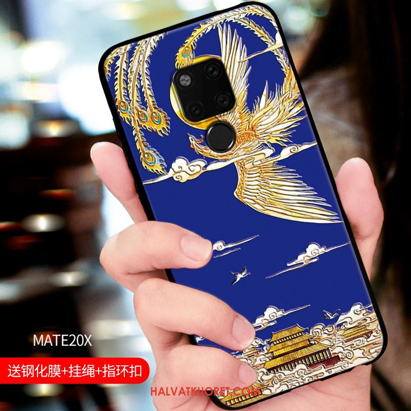 Huawei Mate 20 X Kuoret Uusi Pesty Suede Ripustettavat Koristeet, Huawei Mate 20 X Kuori Puhelimen All Inclusive