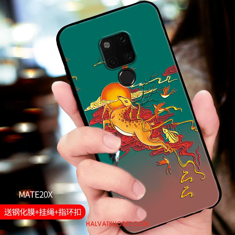 Huawei Mate 20 X Kuoret Uusi Pesty Suede Ripustettavat Koristeet, Huawei Mate 20 X Kuori Puhelimen All Inclusive