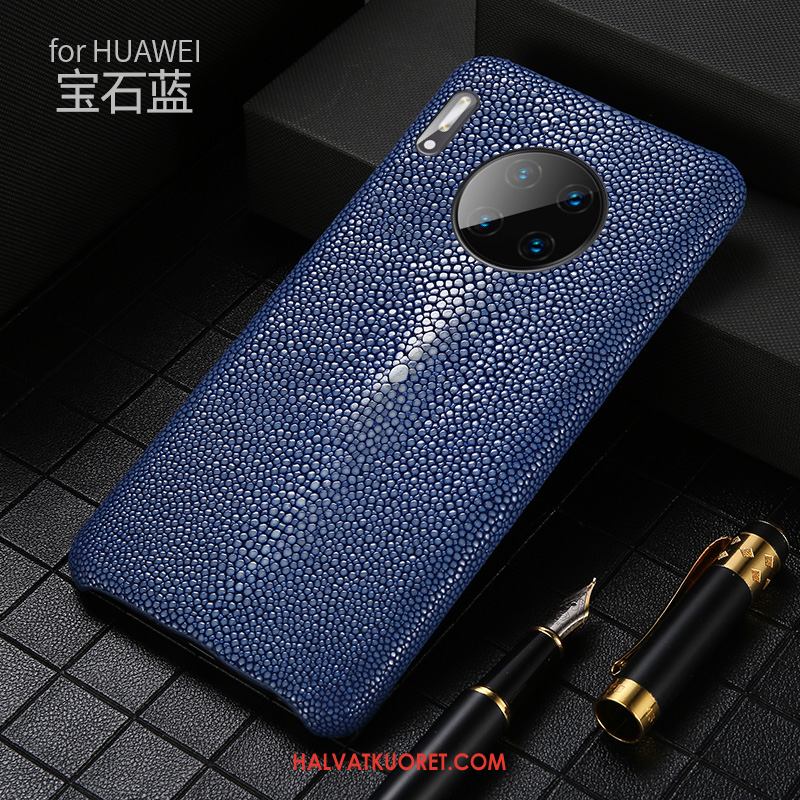 Huawei Mate 30 Kuoret Kotelo Aito Nahka Liiketoiminta, Huawei Mate 30 Kuori Classic Muokata