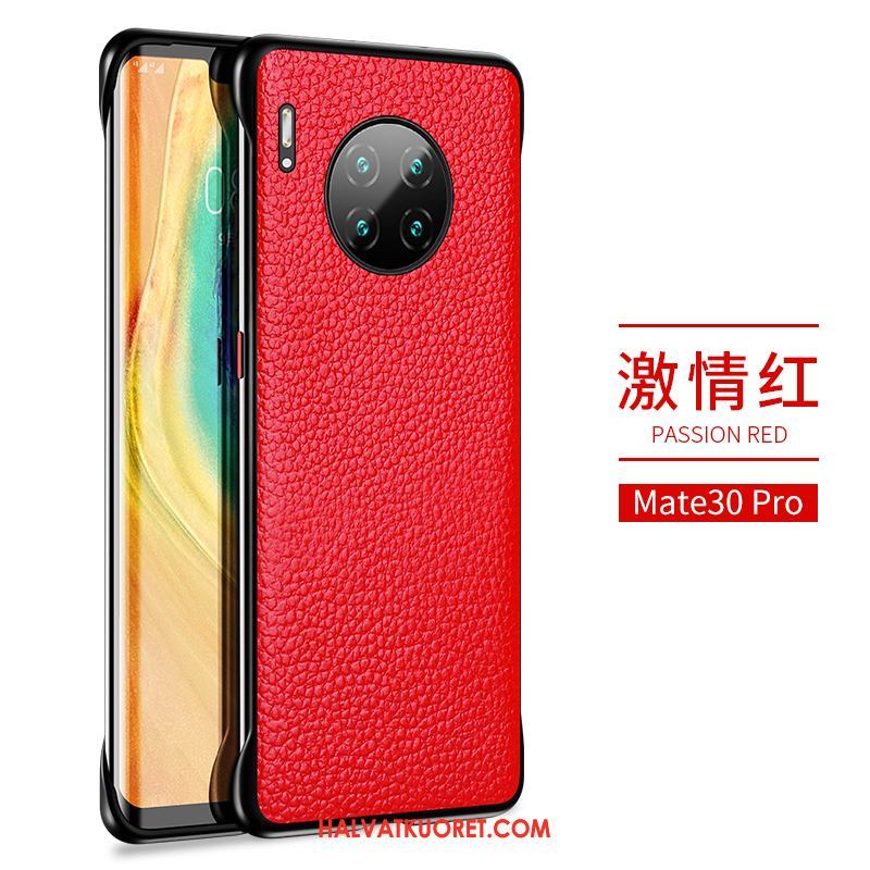 Huawei Mate 30 Pro Kuoret Aito Nahka Ylellisyys Vihreä, Huawei Mate 30 Pro Kuori Liiketoiminta