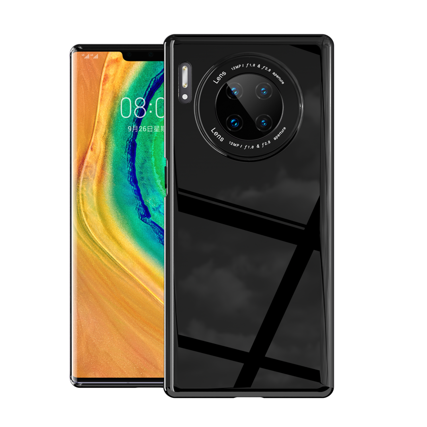 Huawei Mate 30 Pro Kuoret Murtumaton Suojaus Puhelimen, Huawei Mate 30 Pro Kuori All Inclusive Valkoinen