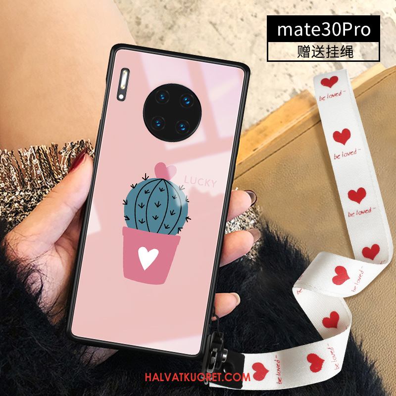 Huawei Mate 30 Pro Kuoret Ripustettavat Koristeet Ultra Sarjakuva, Huawei Mate 30 Pro Kuori Yksinkertainen Suojaus