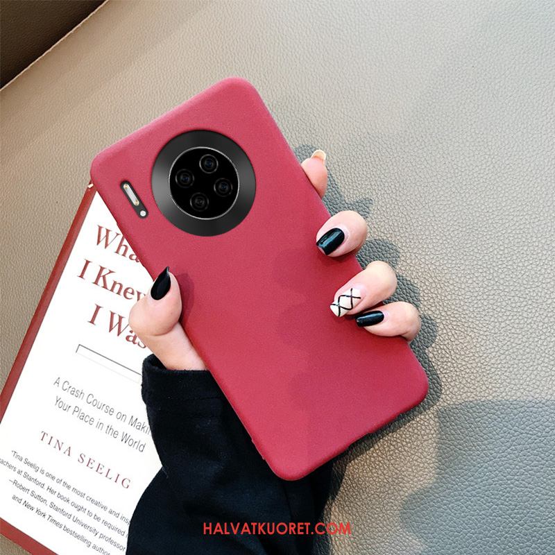 Huawei Mate 30 Pro Kuoret Silikoni Trendi Tuki, Huawei Mate 30 Pro Kuori Suojaus Net Red