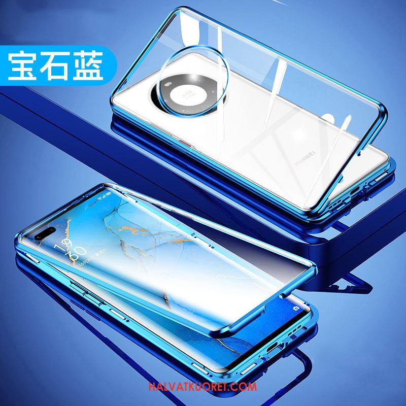 Huawei Mate 40 Pro Kuoret Magneettinen Kotelo, Huawei Mate 40 Pro Kuori Puhelimen Oranssi