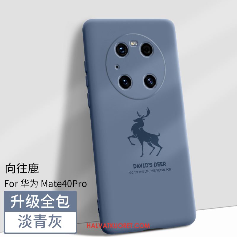 Huawei Mate 40 Pro Kuoret Murtumaton Suojaus, Huawei Mate 40 Pro Kuori Sininen Kotelo