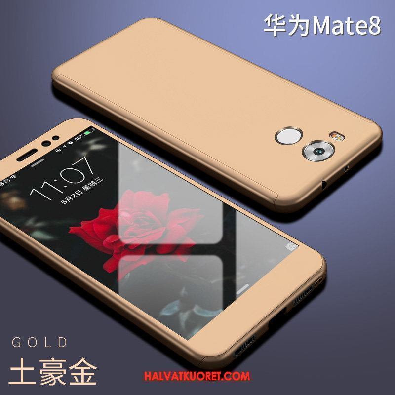 Huawei Mate 8 Kuoret Puhelimen Kova Pesty Suede, Huawei Mate 8 Kuori Kulta