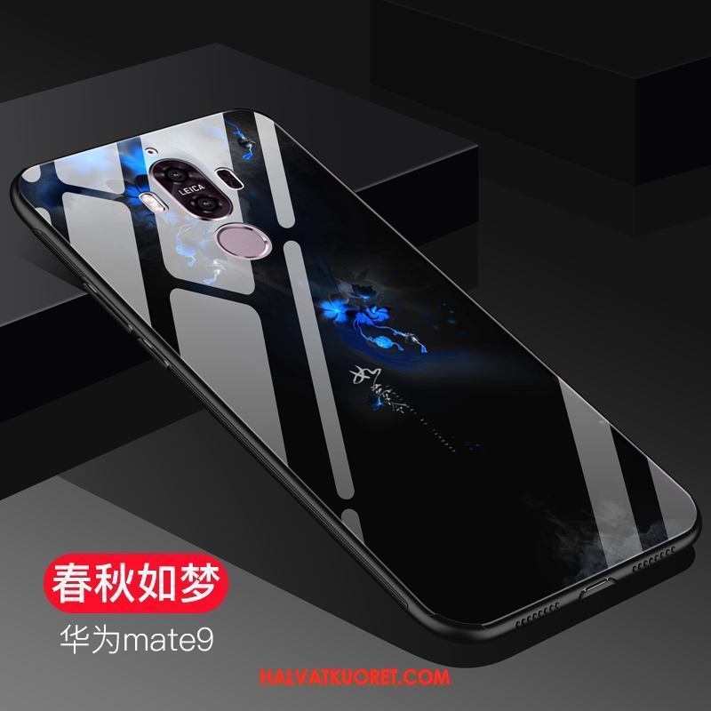 Huawei Mate 9 Kuoret Lasi Trendi Musta, Huawei Mate 9 Kuori Puhelimen