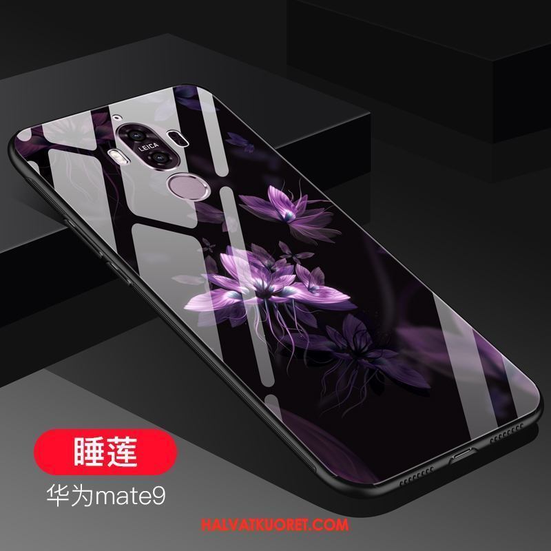 Huawei Mate 9 Kuoret Lasi Trendi Musta, Huawei Mate 9 Kuori Puhelimen