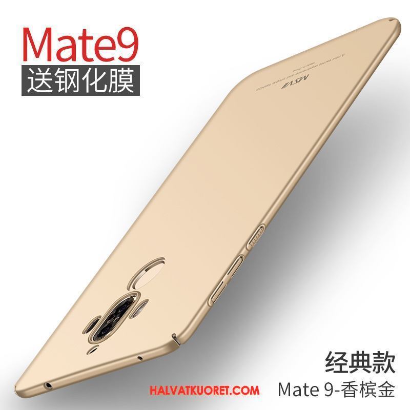 Huawei Mate 9 Kuoret Punainen Pesty Suede Suojaus, Huawei Mate 9 Kuori Murtumaton Puhelimen