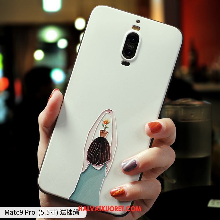 Huawei Mate 9 Pro Kuoret Silikoni Kotelo Valkoinen, Huawei Mate 9 Pro Kuori Puhelimen