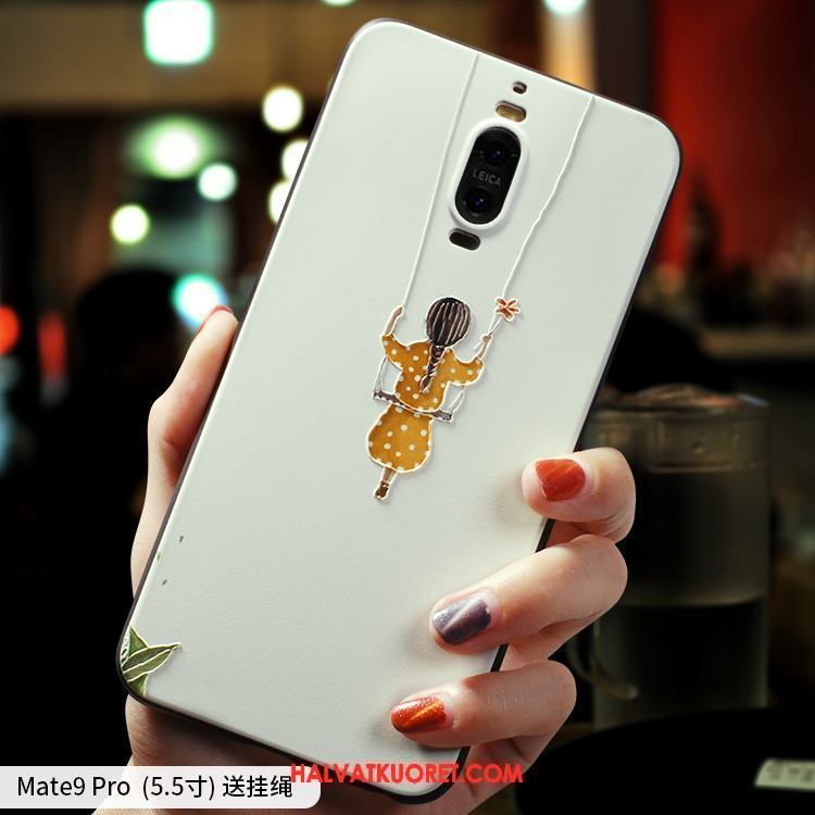 Huawei Mate 9 Pro Kuoret Silikoni Kotelo Valkoinen, Huawei Mate 9 Pro Kuori Puhelimen