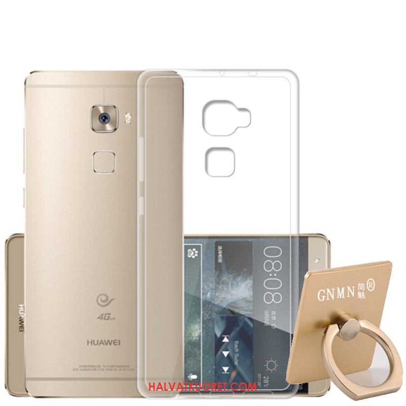 Huawei Mate S Kuoret Suojaus Hopea Silikoni, Huawei Mate S Kuori Pehmeä Neste Rengas