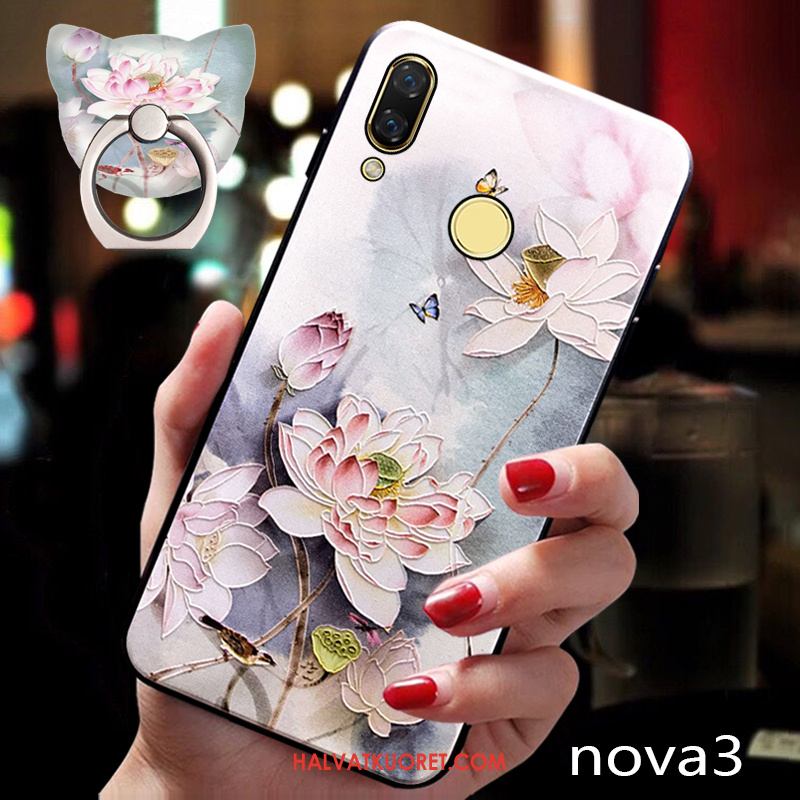 Huawei Nova 3 Kuoret All Inclusive Puhelimen, Huawei Nova 3 Kuori Ripustettavat Koristeet Pehmeä Neste