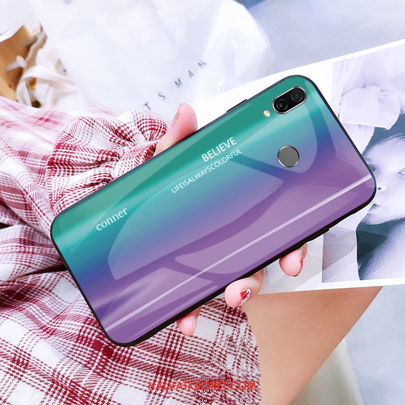 Huawei Nova 3 Kuoret All Inclusive Violetti Tide-brändi, Huawei Nova 3 Kuori Ripustettavat Koristeet Lasi